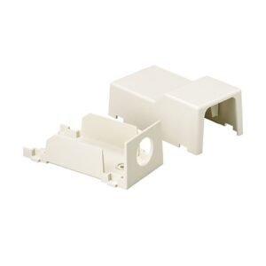 Panduit CEFXIW-X Surface Raceway, LD5 / LDPH5 Conduit Entrance, Power Rated, Off-White