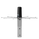 Honeywell Home CELL3DB50KT 3-Piece Weatherproof External 4G LTE Cellular Antenna Kit, (1)7626-50HC, (1)CELL-ANT3DB