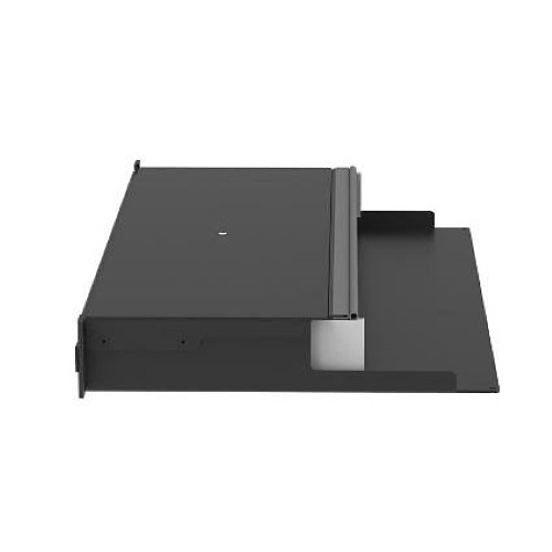 Panduit CID1RU22-23DB1 Air Inlet Duct for Cabinet, 1RU, Steel, Black