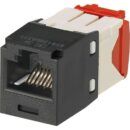 Panduit CJ5E88TGBL-24 Mini-Com Module Cat 5e UTP Keystone Jack, 8 Pos 8 Wire