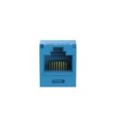 Panduit CJ5E88TGBU Mini-Com Module Cat 5e UTP Keystone Jack, 8 Pos 8 Wire, Blue
