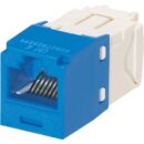 Panduit CJ688TGBU-C Keystone Jack, Mini-Com Module CAT6 UTP with 8 Position Wiring