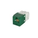 Panduit CJ688TGGR Keystone Jack, Mini-Com Module CAT6 UTP with 8 Position Wiring