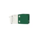 Panduit CJ688TGGR Keystone Jack, Mini-Com Module CAT6 UTP with 8 Position Wiring