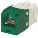 Panduit CJ688TGGR-C Keystone Jack, Mini-Com Module CAT6 UTP with 8 Position Wiring