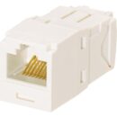 Panduit CJ688TGIW-C Mini-Com Module CAT6 UTP Keystone Jack with 8 Position Wiring