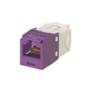 Panduit CJ688TGVL-C Keystone Jack, Mini-Com Module CAT6 UTP with 8 Position Wiring