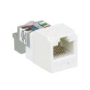 Panduit CJ688TPAW Keystone Jack, Mini-Com Module CAT6 UTP with 8 Position Wiring