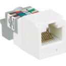 Panduit CJ688TPWH Keystone Jack, Mini-Com Module CAT6 UTP with 8 Position Wiring