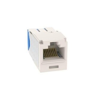 Panduit CJ6X88TGWH Mini-Com Module Cat 6A UTP Keystone Jack, 8 Pos 8 Wire, White
