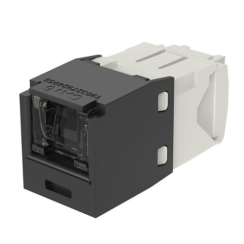 Panduit CJH688TGBL CAT6 Spring Shuttered Jack TG Style, Keystone Jack