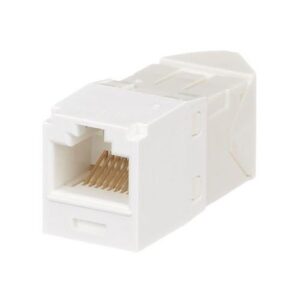 Panduit CJLR688TGAW CAT6 Left/Right 45 Degree TG Wirecap Jack