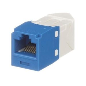 Panduit CJLR688TGBU CAT6 Left/Right 45 Degree TG Wirecap Jack