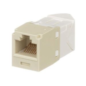 Panduit CJLR688TGEI CAT6 Left/Right 45 Degree TG Wirecap Jack