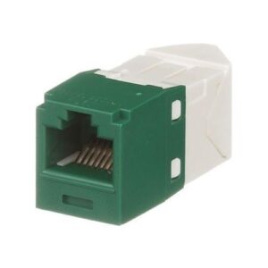 Panduit CJLR688TGGR CAT6 Left/Right 45 Degree TG Wirecap Jack
