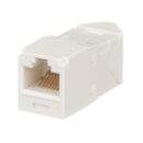 Panduit CJLR688TGIW CAT6 Left/Right 45 Degree TG Wirecap Jack