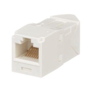 Panduit CJLR688TGIW CAT6 Left/Right 45 Degree TG Wirecap Jack