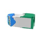 Panduit CJLR6X88TGGR Tool-Less Jack CAT6, No Bezels