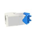 Panduit CJLR6X88TGIW Single Spaced Keystone Jack
