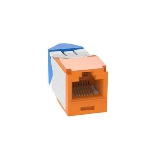 Panduit CJLR6X88TGOR CAT6A Left/Right 45 Degree Wirecap Jack TG