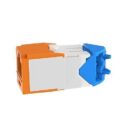 Panduit CJLR6X88TGOR CAT6A Left/Right 45 Degree Wirecap Jack TG
