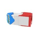 Panduit CJLR6X88TGRD CAT6A Left/Right 45 Degree Wirecap Jack TG