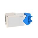 Panduit CJLR6X88TGWH CAT6A Left/Right 45 Degree Wirecap Jack TG