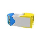 Panduit CJLR6X88TGYL CAT6A Left/Right 45 Degree Wirecap Jack TG