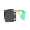 Panduit CJT688TGBL Keystone Jack, Mini-Com Module CAT628/30With AWG UTP, Black