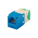 Panduit CJT688TGBU Keystone Jack, Mini-Com Module CAT628/30 AWG UTP, Blue
