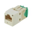 Panduit CJT688TGWH Keystone Jack, Mini-Com Module CAT628/30With AWG UTP