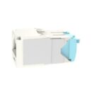 Panduit CJT6X88TGIW Keystone Jack, Mini-Com Module CAT6a 28/30AWG UTP, International White