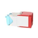 Panduit CJT6X88TGRD Keystone Jack, Mini-Com Module CAT6a 28/30AWG UTP, Red