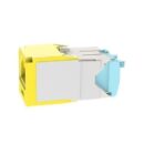 Panduit CJT6X88TGYL Keystone Jack, Mini-Com Module CAT6a 28/30AWG UTP, Yellow
