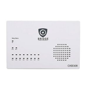 Optex CKB-308CUBEKIT Bridge Complete Visual Alarm System, (1) CKB-308, 8-Channel OPTEX Visual Verification Bridge, (4) INS-CUBE, Insight Visual Verification Indoor Device