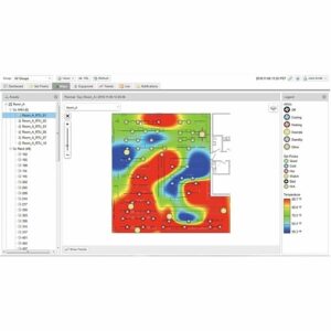 APC CLTEMP EcoStruxure IT Advisor Cooling Optimize Software for Optimal Data Center Temperature Management