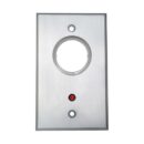 Camden CM-1190-7012 Key Switch, DPDT Maintained, Red 12V LED Mounted on Faceplate