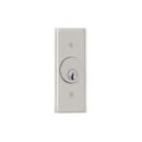 Camden CM-2230-7224 Stainless Steel Narrow Key Switch, Single Pole Double Throw Maintained, 24V LED, Red/Green