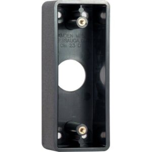 Camden CM-23D Surface Box, Extra Deep for Wireless, Flame and Impact Resistant Black Polymer (ABS)