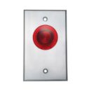 Camden CM-3000R Spring Return Illuminated Mushroom Push Button, N/O, Momentary, Red Button