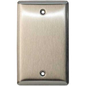 Camden CM-34CP Single Gang Stainless-Steel Cover Plate