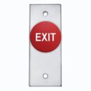 Camden CM-4185RE Spring Return, DPST 1-60 Sec Pneumatic Time Delay, Red Button with 'EXIT' Engraved in White