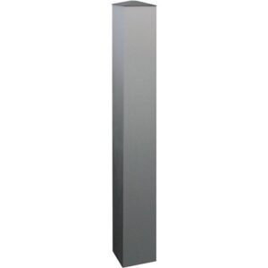 Camden CM-42-BSU-CLR 42" Tall with 36" Switch Height, Single Gang Prep, 6" 6" Clear Aluminum