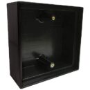 Camden CM-43CBL Surface Mounting Box, Black Flame/Impact Resistant Polymer, in. 5 in. 2 in.
