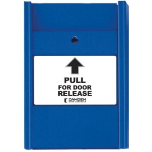 Camden CM-701U-PC CM-700 Series 'Universal' Blue Pull Stations