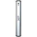 Camden CM-7536VR/4 Column CM-75 Series 36" Long Push Plate Switch with Hands Free Sensor, 'Wheelchair" Symbol and "Push to Open", Blue Graphic