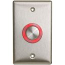Camden CM-9600 Illuminated Piezoelectric Push Button, Single Gang Faceplate, Blank