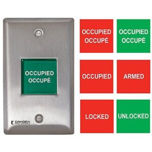 Camden CM-AF500 Single Gang LED Illuminated Annunciator