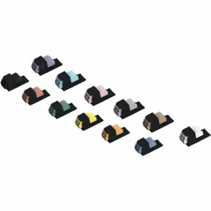 Panduit CMDSRDLCZBL Mini-Com Duplex LC Red Adapter, SR/SR, Non-Keyed Adapter, Black Module