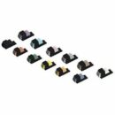 Panduit CMDSVLLCZBL Mini-Com Duplex LC Violet Adapter, SR/SR, Non-Keyed Adapter, Black Module